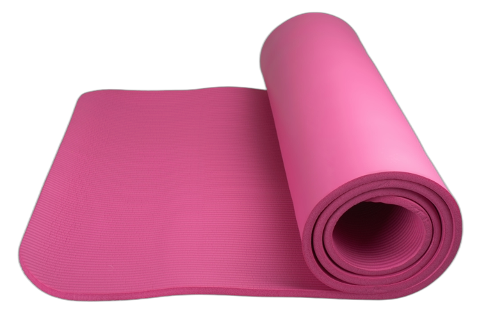 PowerSystem podložka Yoga Mat Plus růžová