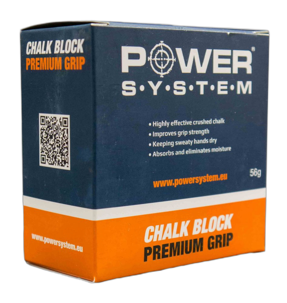 PowerSystem křída blok 56g Gym Chalk Block Magnesium