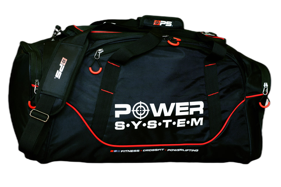 PowerSystem sportovní taška přes rameno Magna černá