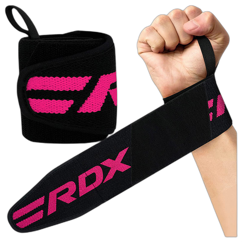 RDX bandáže na zápěstí Wrist Wrap Pro růžové