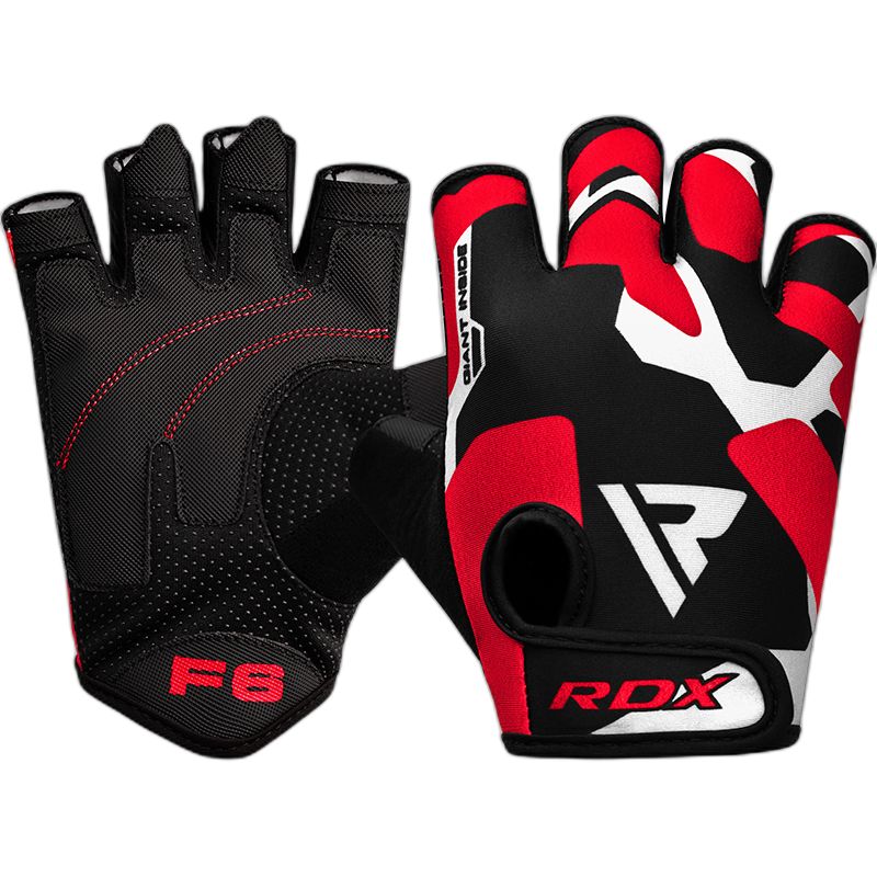 RDX rukavice Gloves Sublimation F6 červené